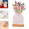 DeskCalendar® | Tischkalender 2024 Blühende Blumen