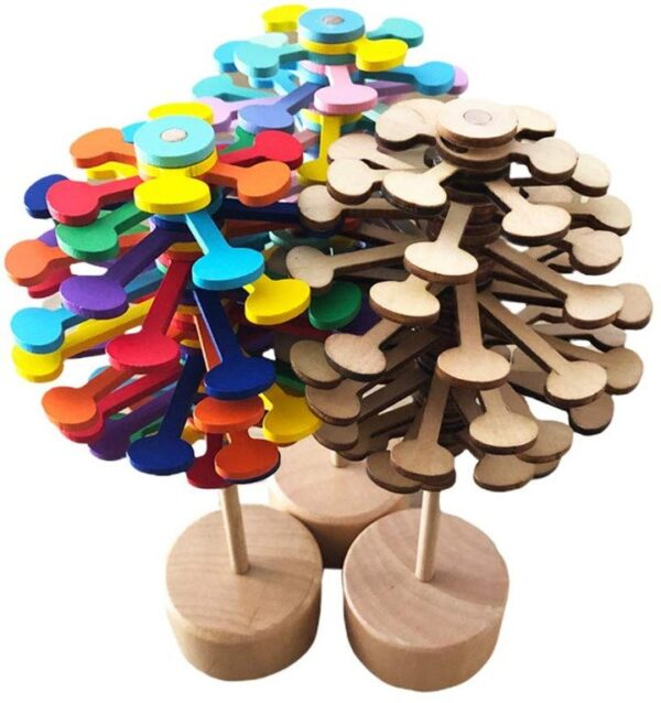 CalmSpiral® | Hölzerne Spirale Lollipop Spielzeug
