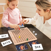 MathWiz® | Montessori Rechentafel aus Holz Rechenspielzeug