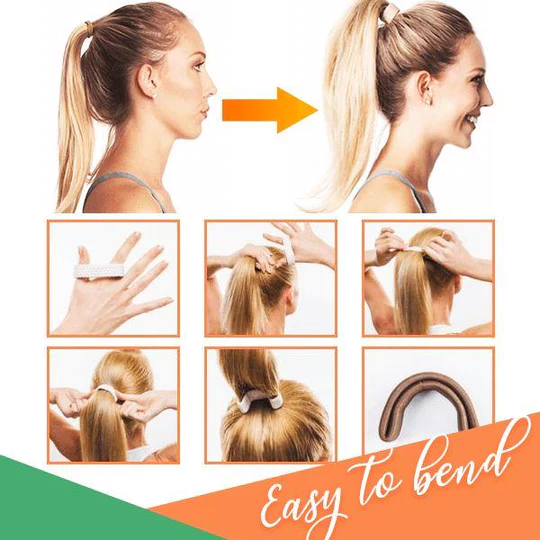 HairTie® | Faltbare elastische Haarbänder ( 1 + 2 Gratis )