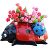 LadyBug® | Marienkäfer Blumentopf aus Metall