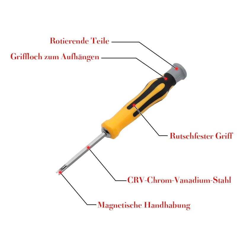 TorxScrewdriver® | All-in-One-Präzisionssatz