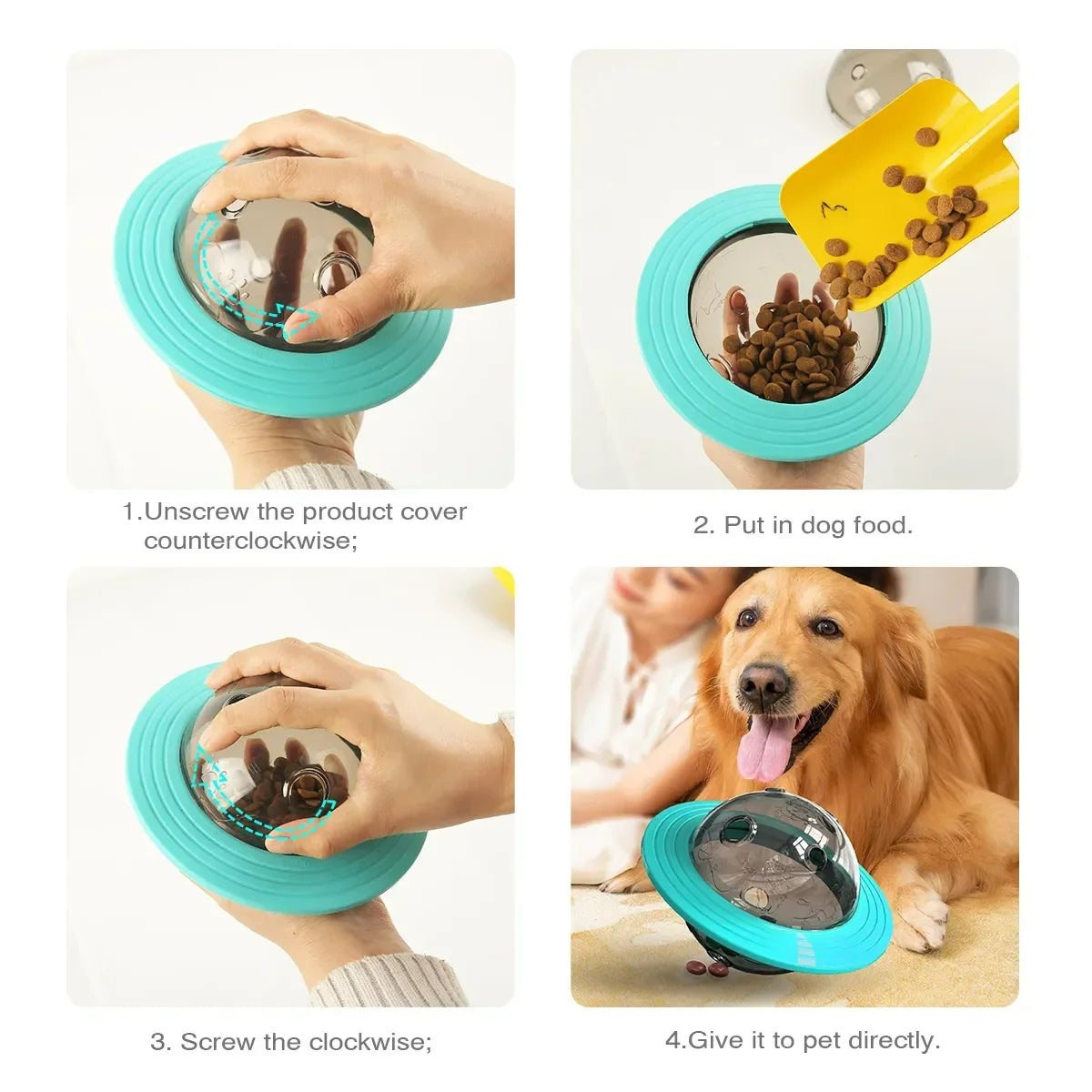 SlowFeeder® | Hundespielzeug mit Leckerlispender