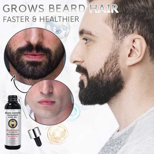 BeardOil® | Bartwuchs Bio-Pflegeöl