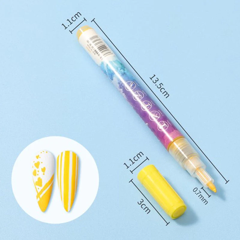 ArtPens® |  12 Farben Slim-Curve Nagelstift-Set