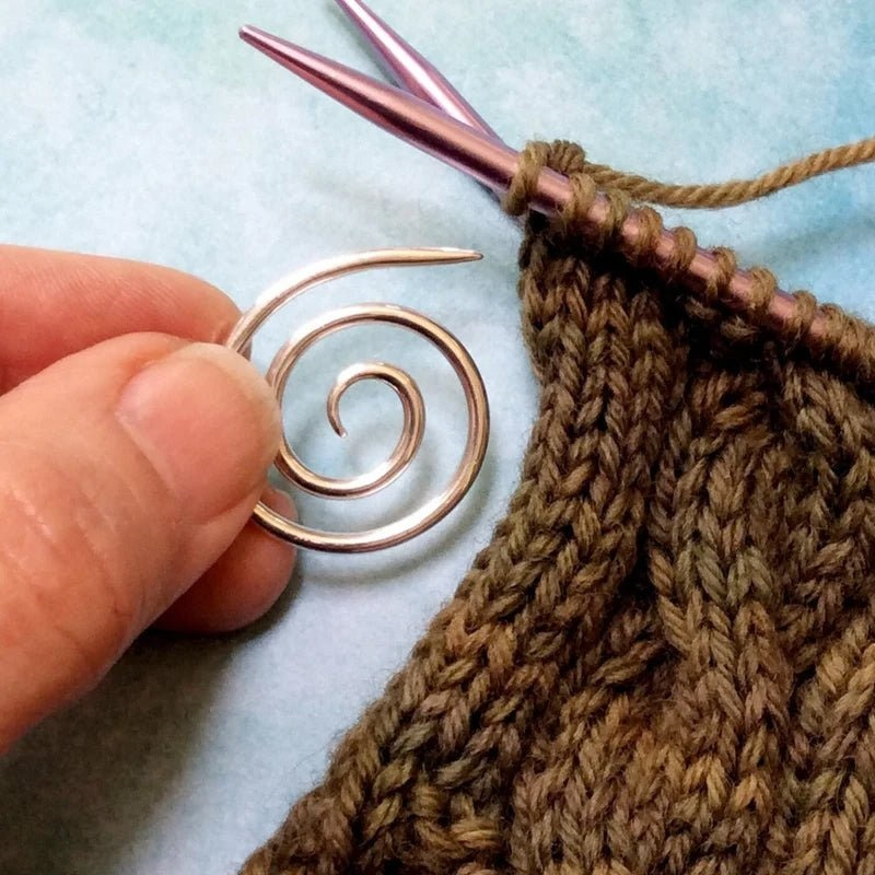 KnittingCable® | Spiralkabel-Stricknadel (1+2 GRATIS)