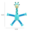 FlexiToy® | Teleskop-Giraffen Spielzeug mit Saugnapf