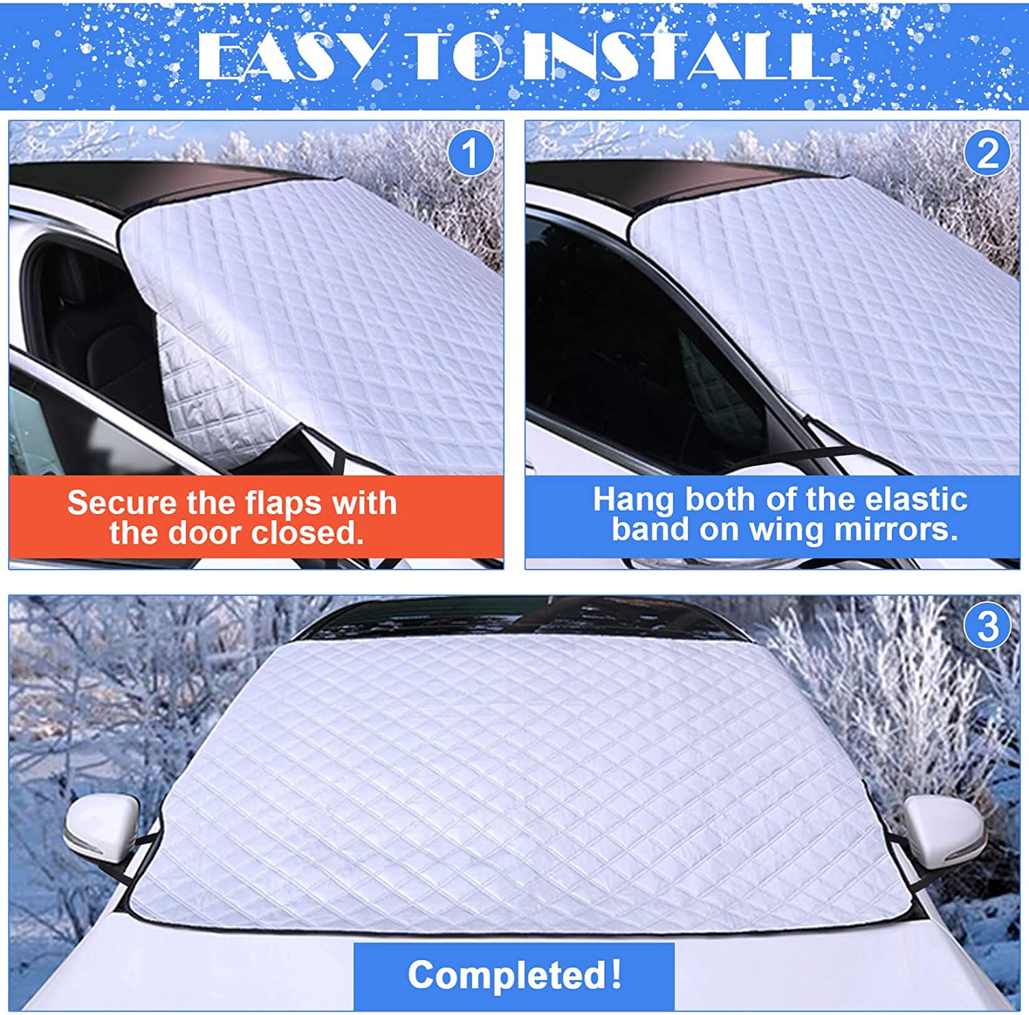 CarCover™️ Magnetische Auto Anti-Schnee Decke – Lozenza