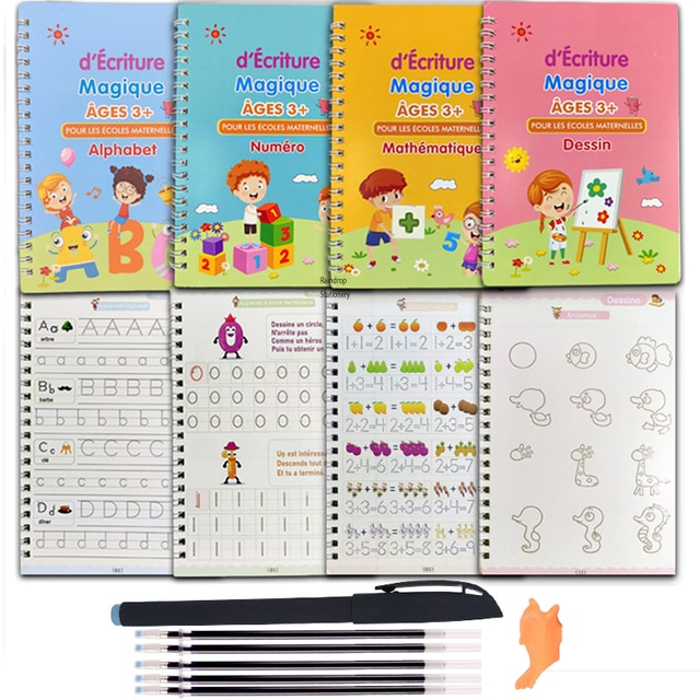 EducationalFun® | Magische Kalligrafie-Hefte für Kinder