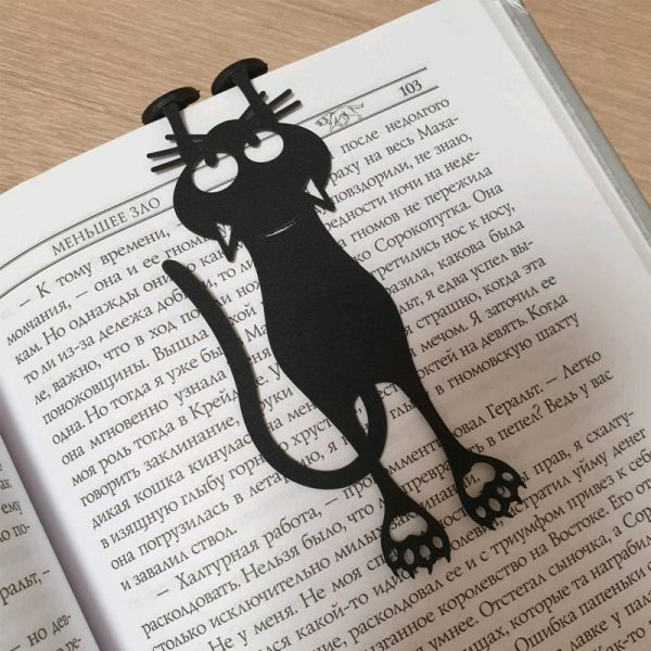 KittyMarker® | Kreatives Katzen-Lesezeichen aus Kunststoff