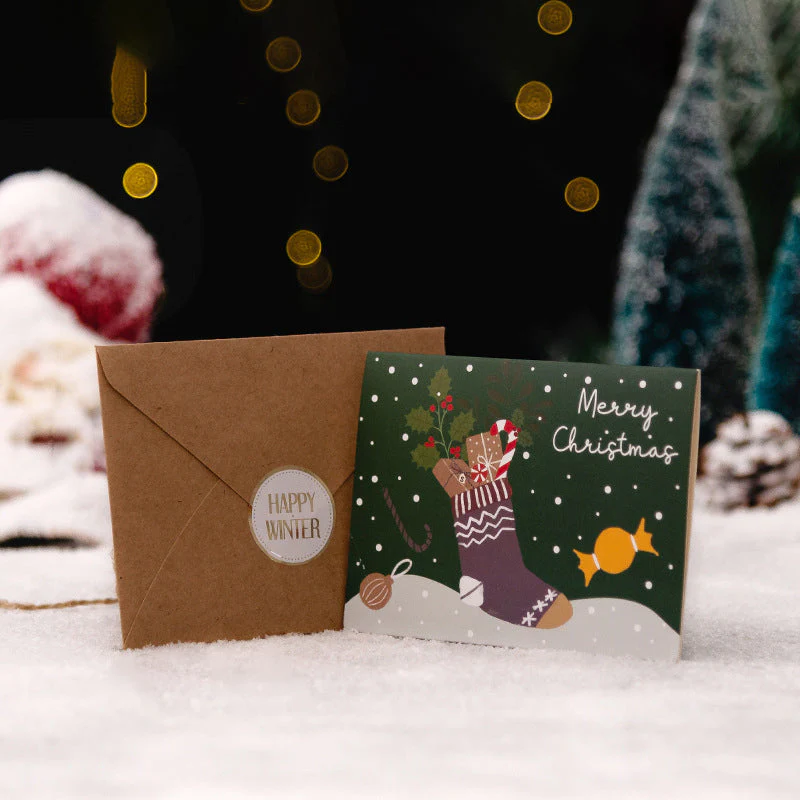 ChristmasCards® | Vergoldete Frohe-Weihnacht-Karten