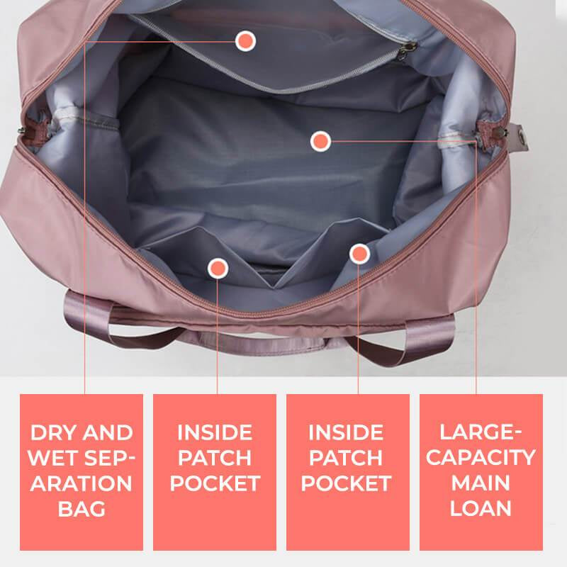 FoldableBag® | Faltbare Reisetasche mit großem Fassungsvermögen