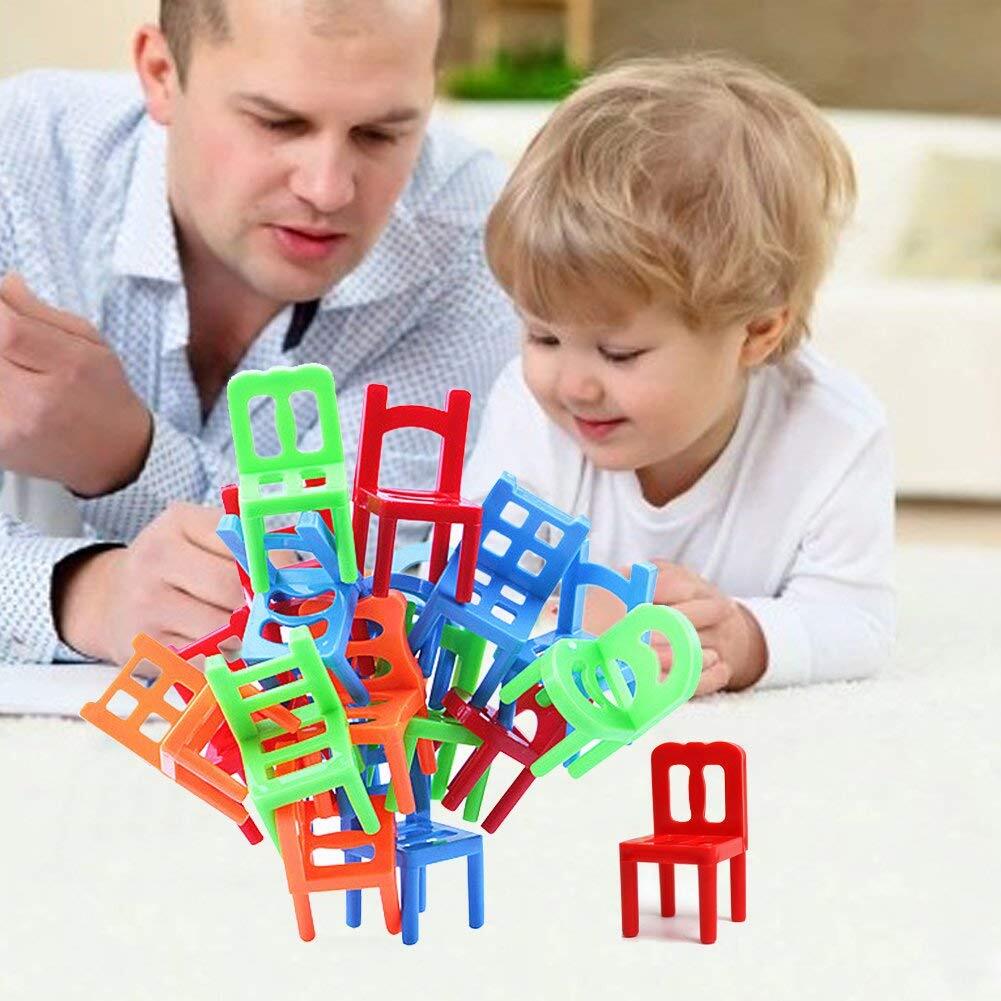 Tower™ Stoel Stapelen | Gezellig familiespel